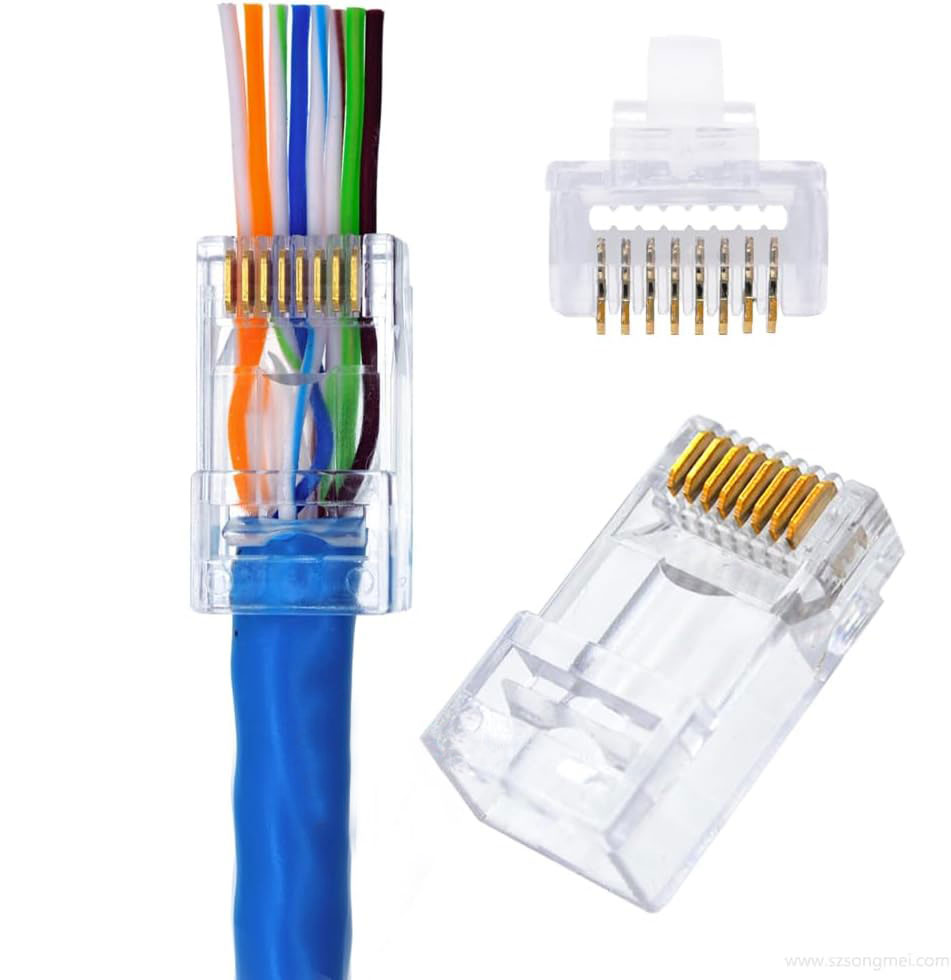 Features of Connector  RJ45 Modular Plug