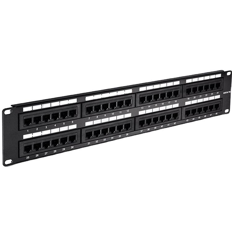 19 Inch 48 Port Patch Panel