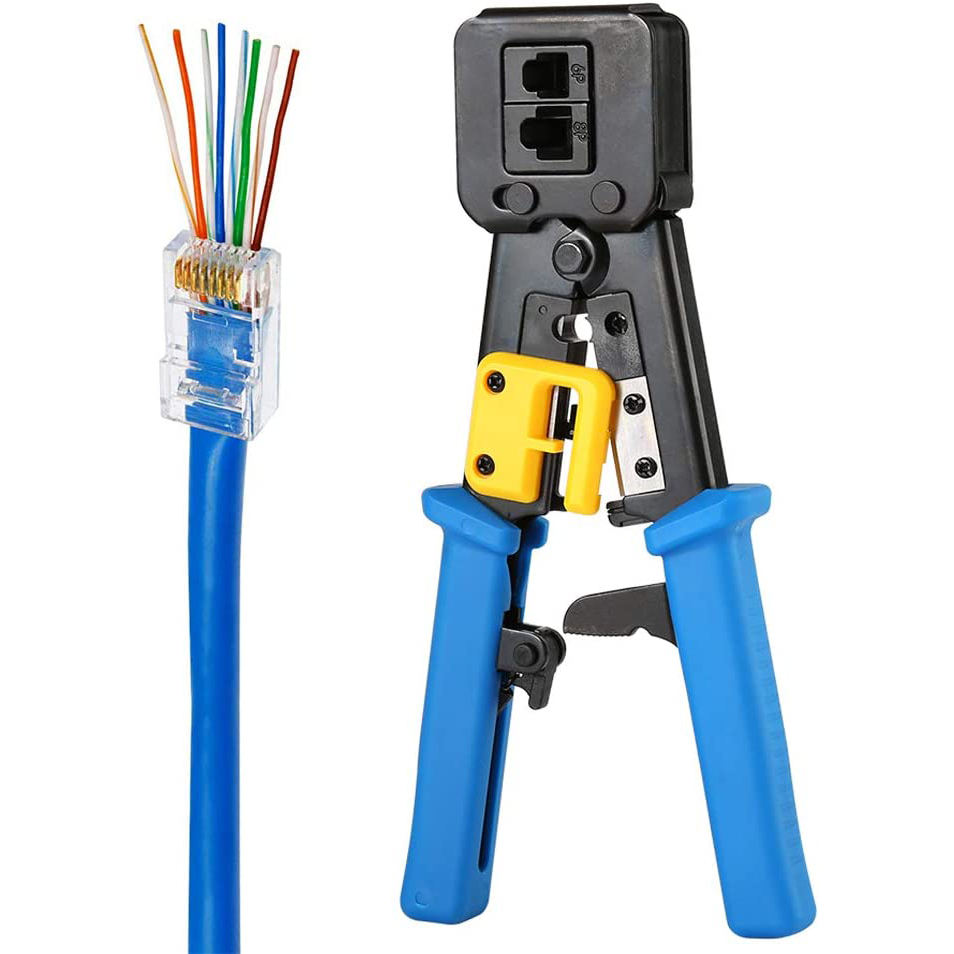 RJ45 Cable Pass Through tools Pliers