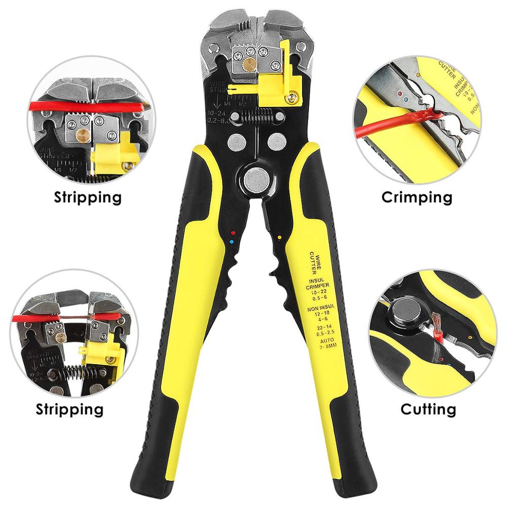 8-Inch Automatic Wire Stripper Multifunctional Pliers