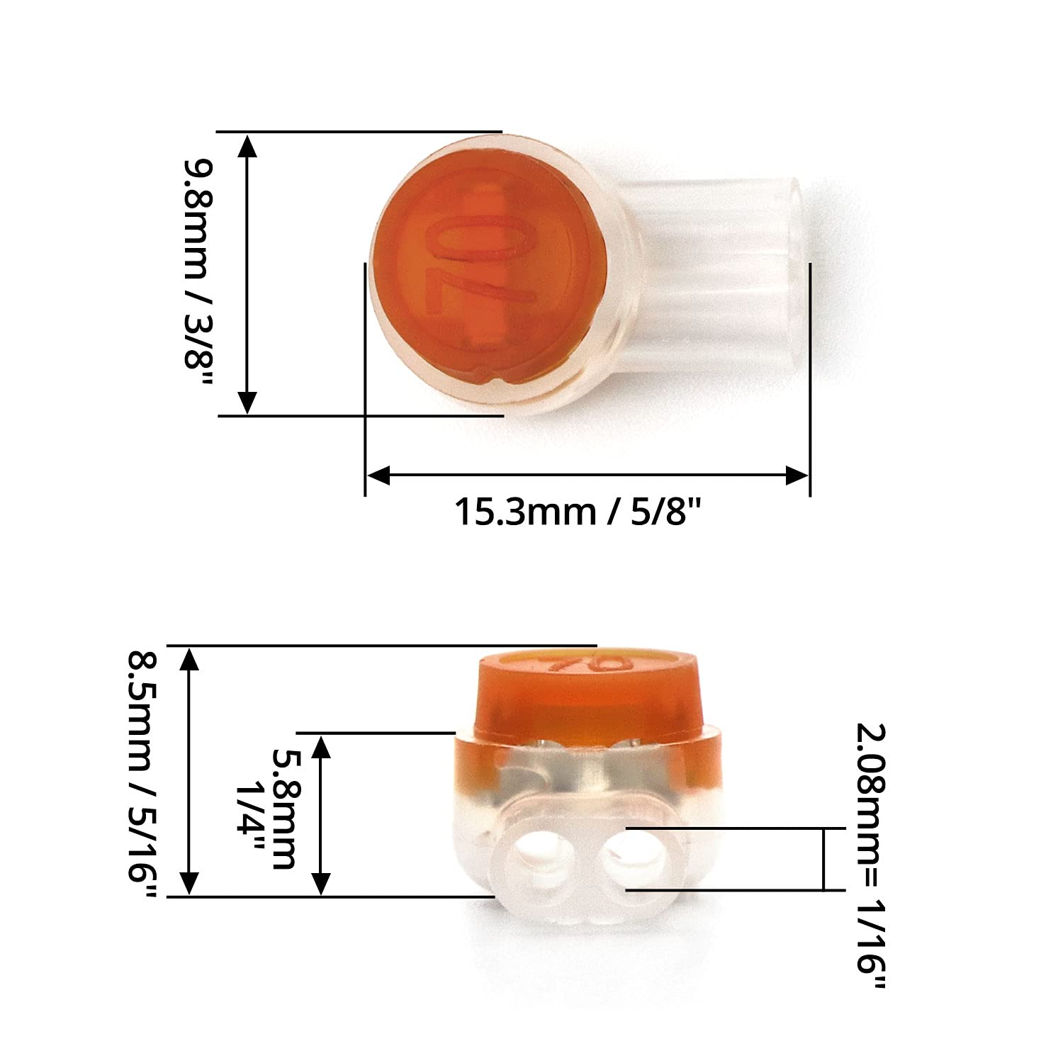 Uy2 Wire Butt Connector