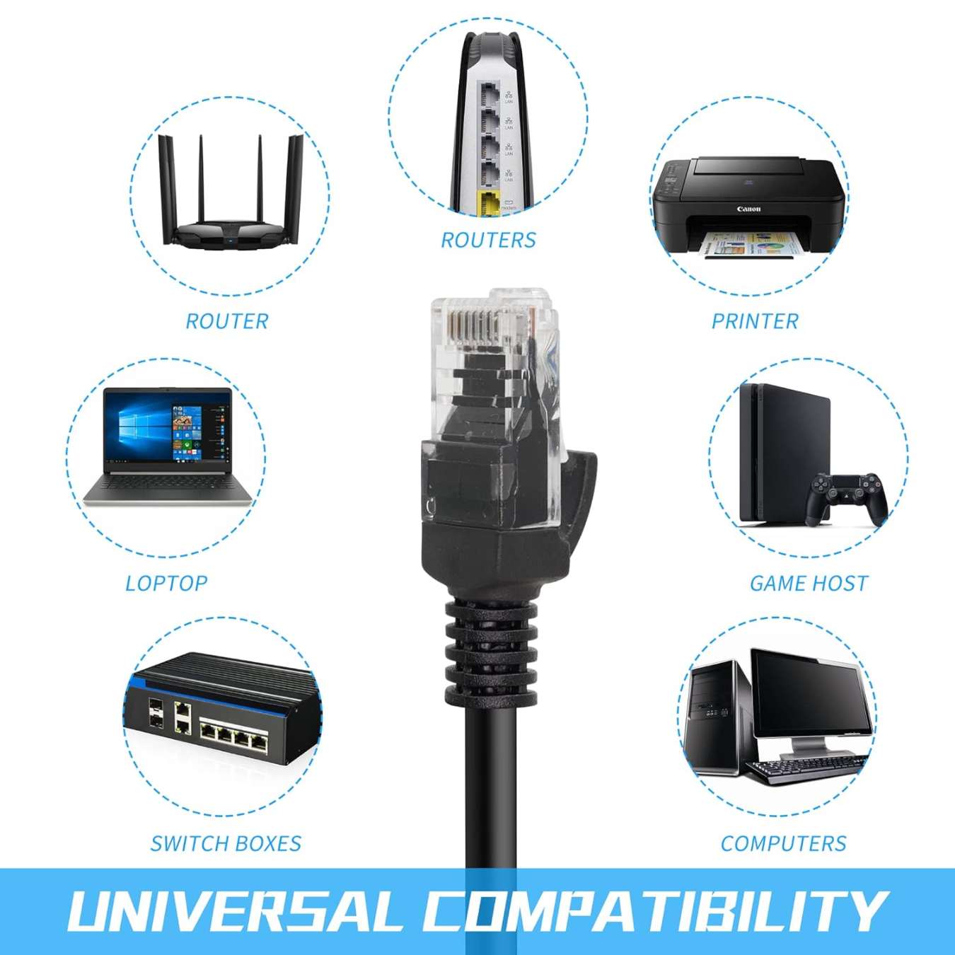 RJ45 Patch Cable Cord