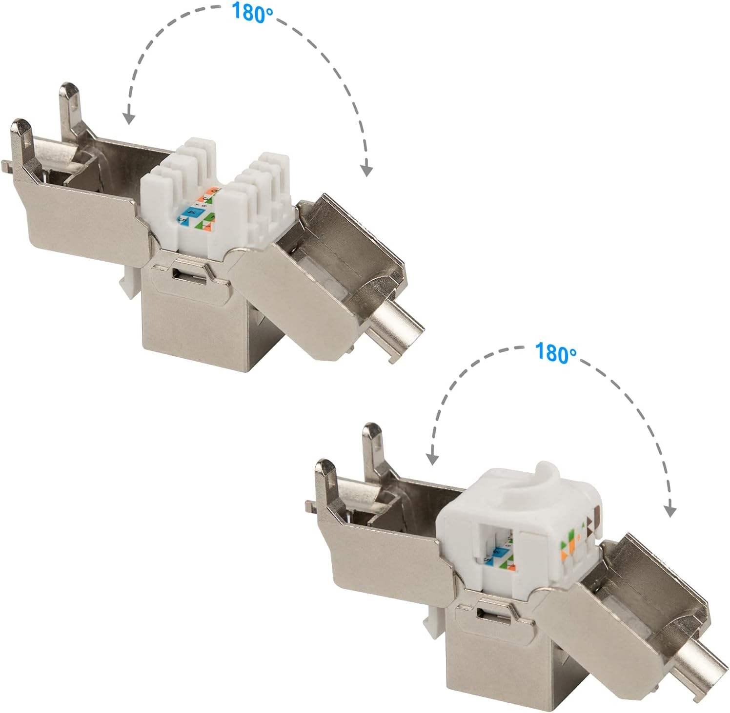 Cat7 STP Keystone Jack