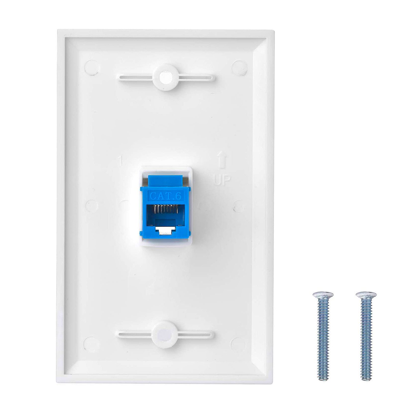 RJ45 Keystone Jack Wall Plate