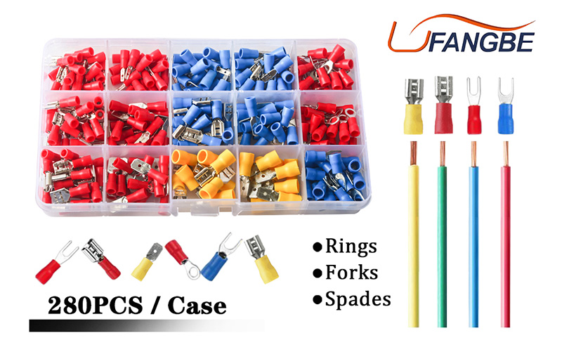 RV,SV,E,BV Spade Series Wire Cable Lugs