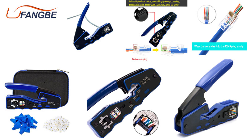 RJ45 Crimping Pliers:EZ crimping tool