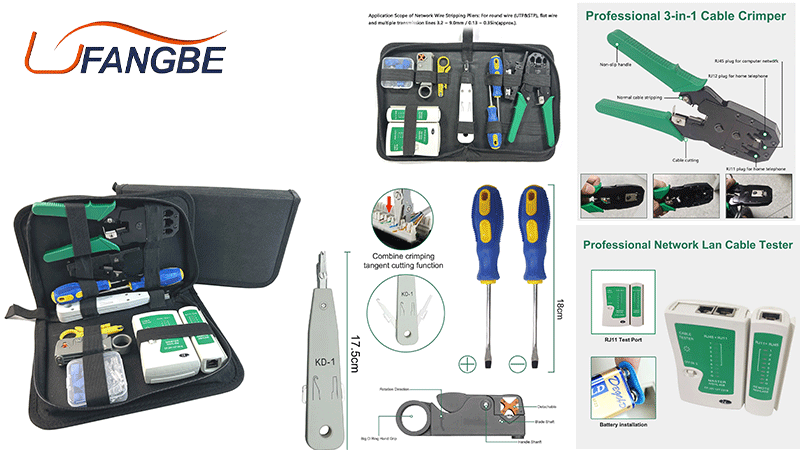 Network Pliers Tool Kit Set