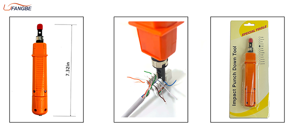 LSA Cat5 Cat6 Cat7 RJ11 RJ45 Инструмент для воздействия на сеть