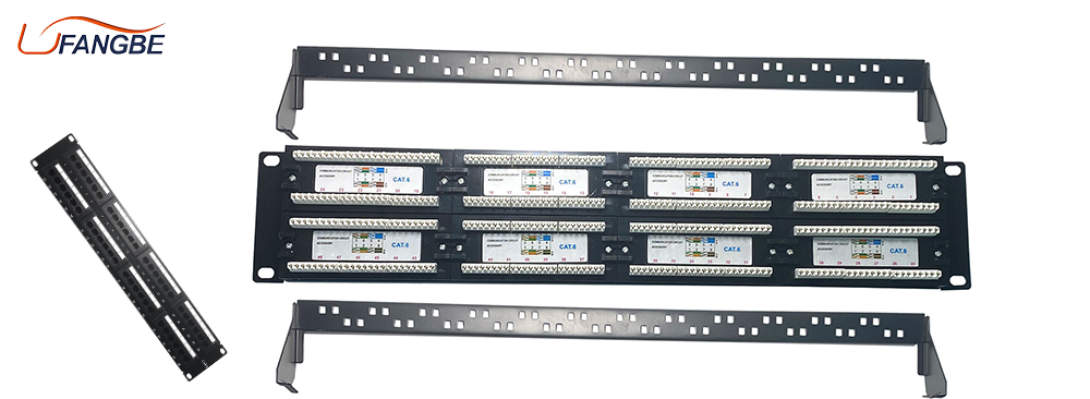 Патч-панель с портом RJ45 CAT6 UTP 48