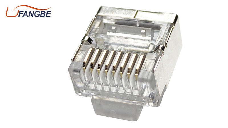 Shielded 8P8C RJ45 Connector Modular Plug