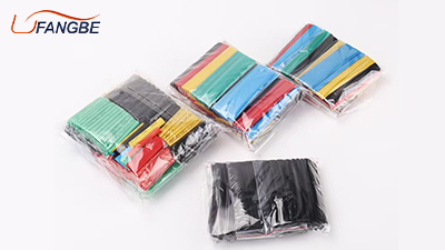 328pcs Pe Heat Shrink Tube Shrinkable Thermos Cable Retractable Sleeve