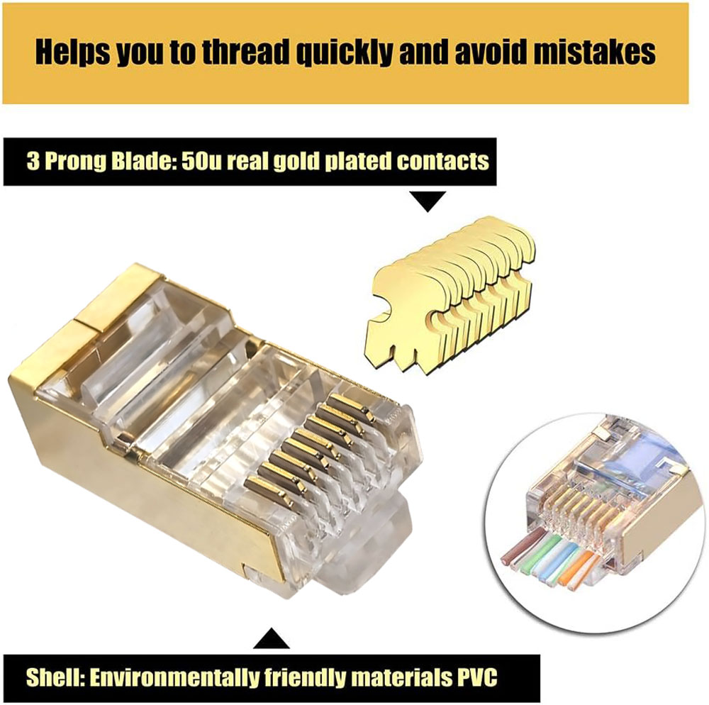 STP RJ45 Modular Plug