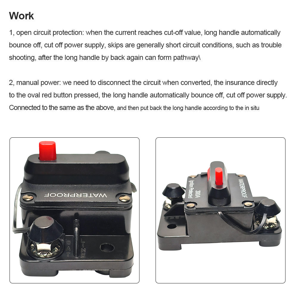 300 Amp Automotive Circuit Breaker