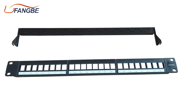 19 Inch Wholesale Rj45 Socket 8p8c Cabling 1u Networking Rack Cabinets Lan Cat6 Patch Panel 24 Port