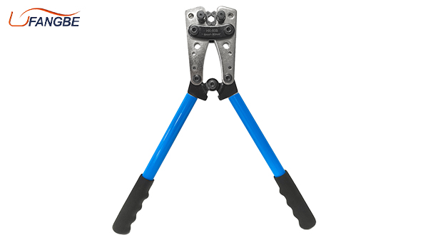 Long Nose Plastic Handle Lug Crimper Wire Stripper Hydraulic Copper Tube Terminal Cable Lug Crimping Tool Plier