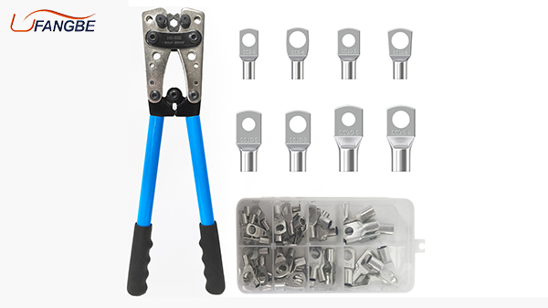 RV ring Tube Tubular Terminals Crimper Pliers Set Cord End Ferrule Hand Copper wire Cable Lugs Crimping Tool Kit