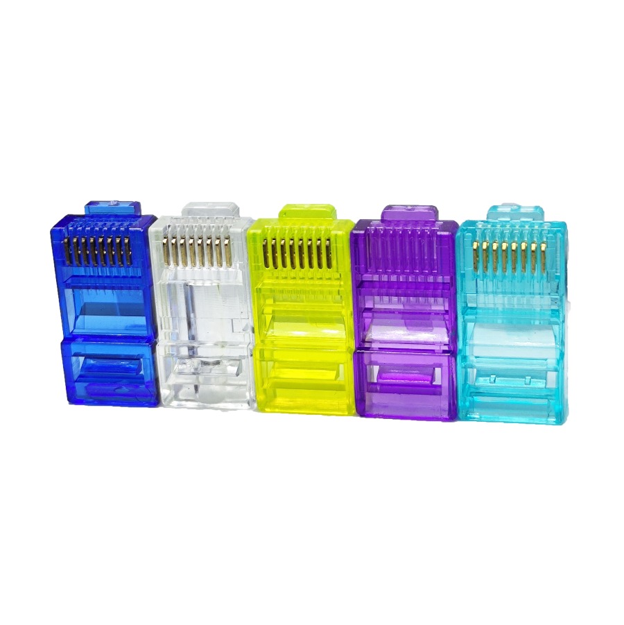 Colored Rj45 Modular Plug