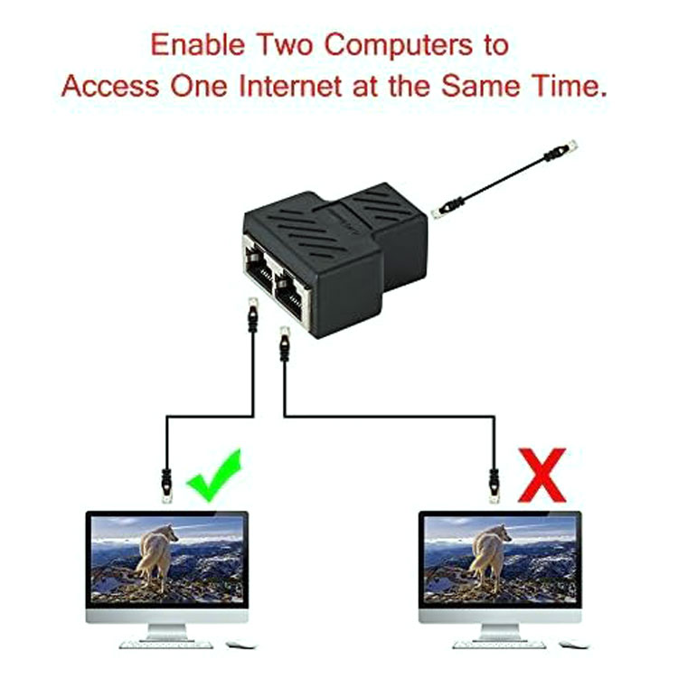 RJ45 Coupler Splitter